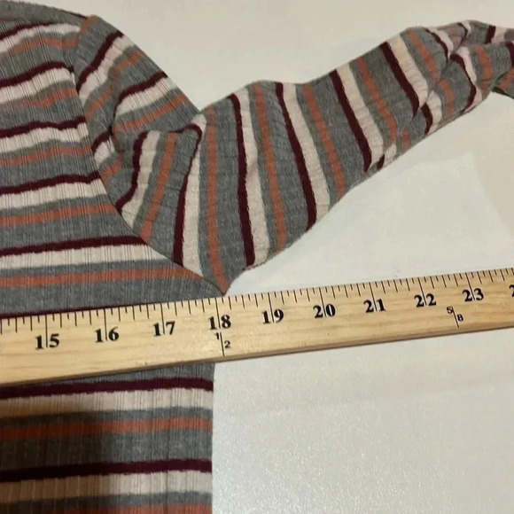 Loft striped button down shirt dress size small - Picture 10 of 11